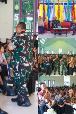 Kolonel Inf. Dominggus C. A. Soumokil Bekali Mahasiswa Baru UKIM dengan Nilai Pancasila dan Semangat Menjaga NKRI 